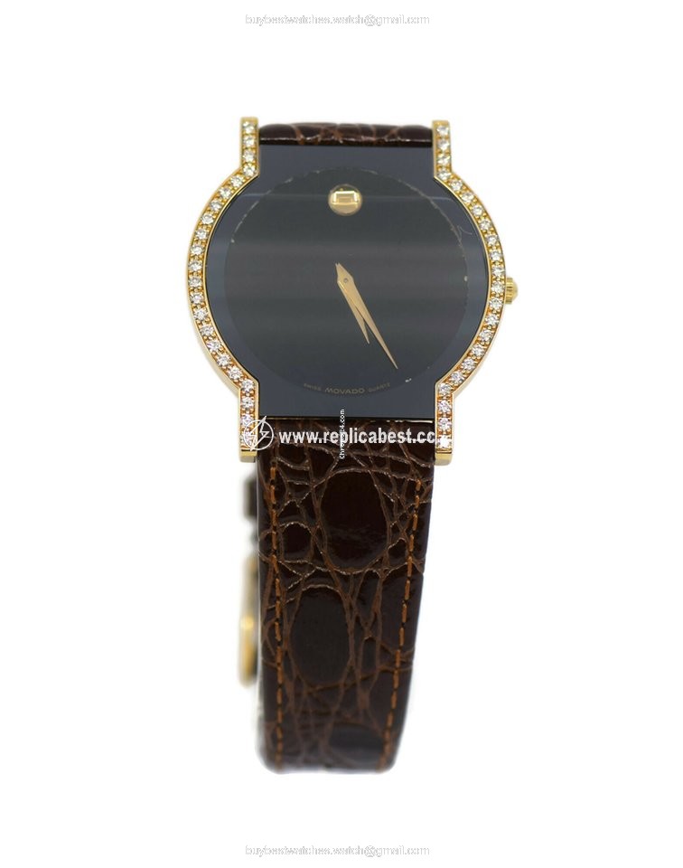 Movado Womens watch Quartz Yellow gold 41-40-870