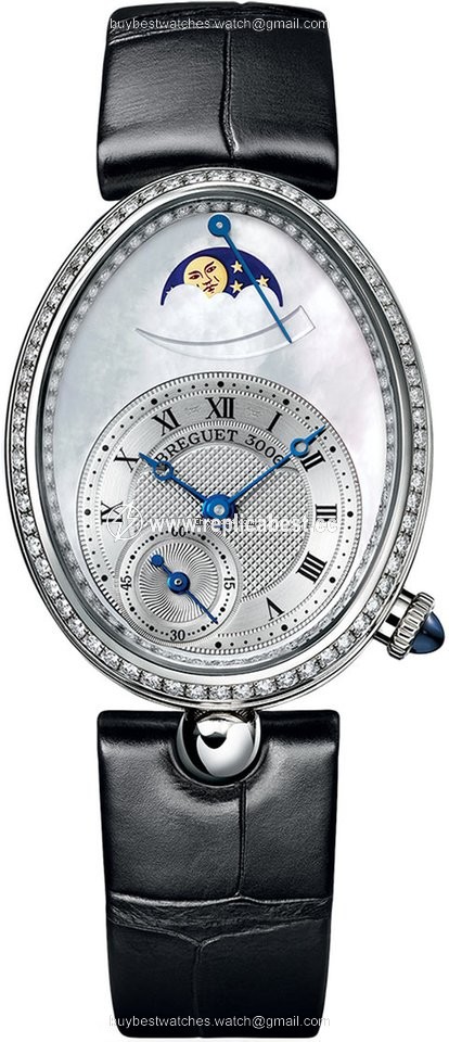 Breguet Reine de Naples Womens watch Automatic White gold 8908bb 52 964 d00d3L