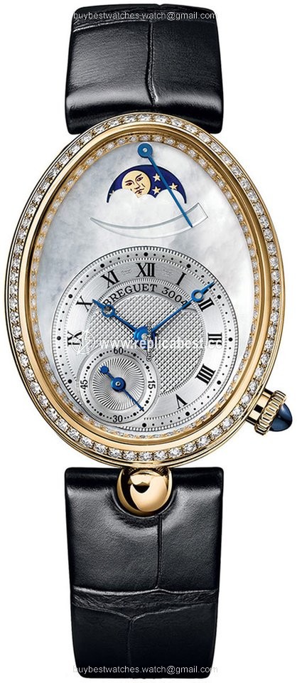 Breguet Reine de Naples Womens watch Automatic Yellow gold 8908ba 52 964 d00d3L