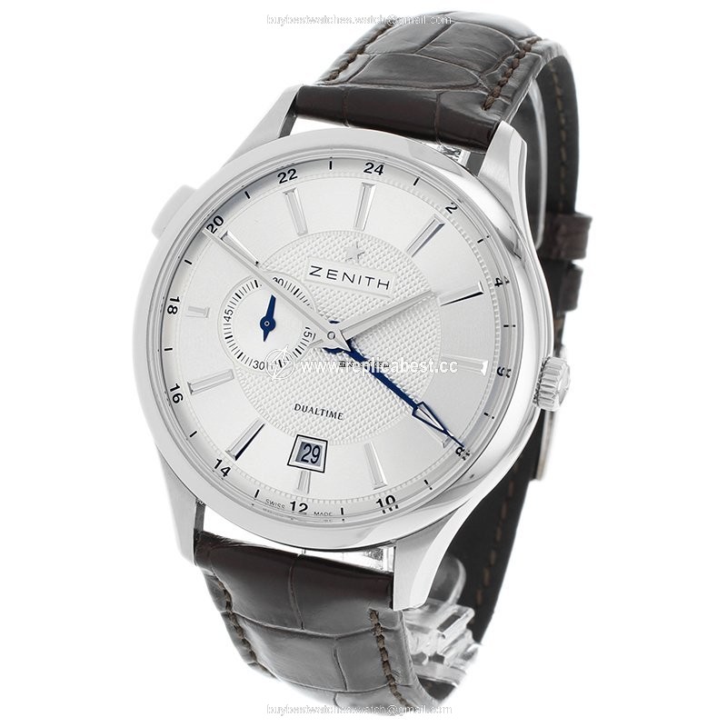 Zenith Elite Dual Time Mens watch Unisex Automatic Steel 03.2130.682 02.C498
