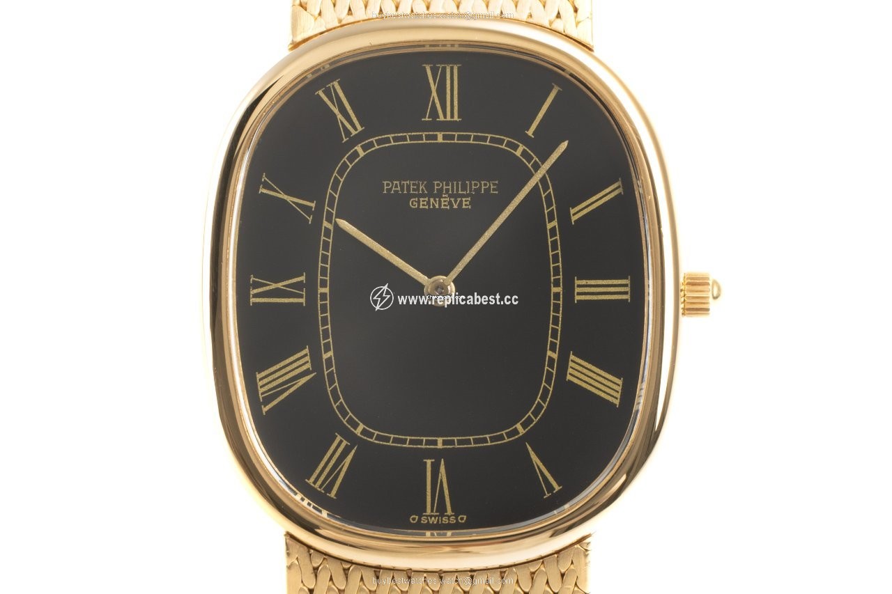 Patek Philippe Golden Ellipse Mens watch Unisex Automatic Yellow gold 3738 1