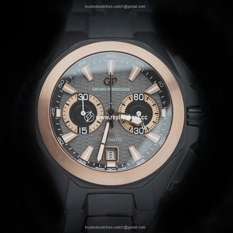 Girard Perregaux Chrono Hawk Mens watch Unisex Automatic Ceramic 49970-34-232-BB6A