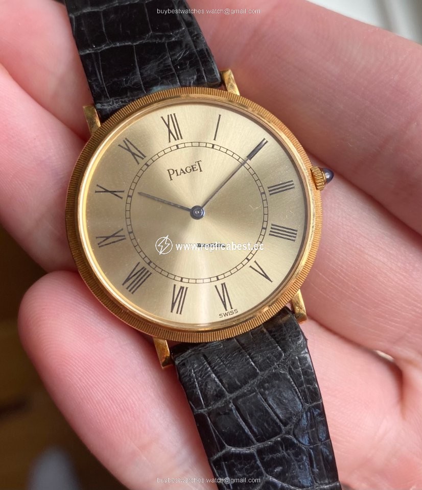 Piaget Mens watch Unisex Manual winding Yellow gold Piaget