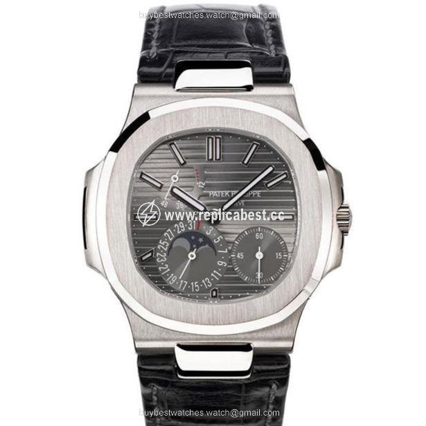 Patek Philippe Nautilus Mens watch Unisex Automatic White gold 5712G