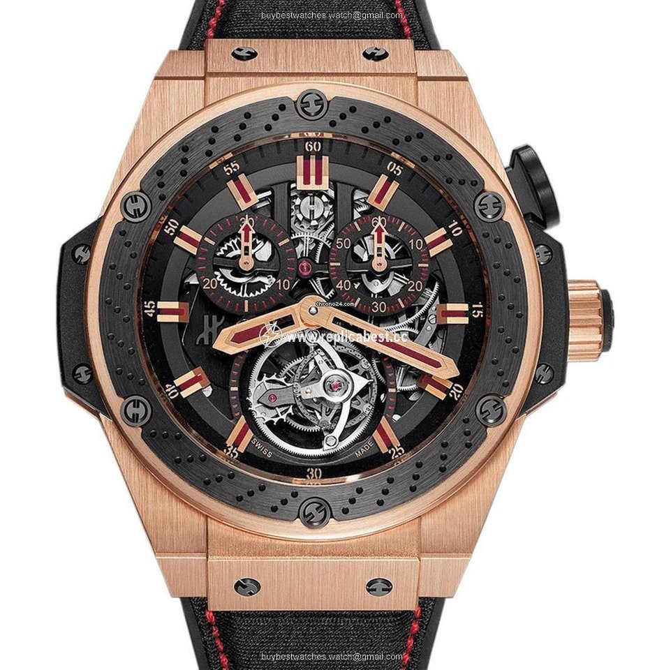 Hublot King Power Mens watch Unisex Manual winding Rose gold 707.OM.1138.NR.FMO10