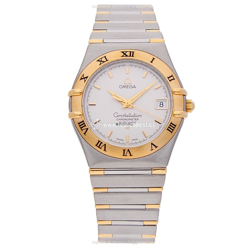 Omega Constellation Mens watch Unisex Automatic Gold Steel 368.1201