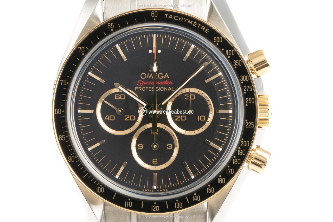 Omega Speedmaster Mens watch Unisex Manual winding Gold Steel 522.20.42.30.01.001