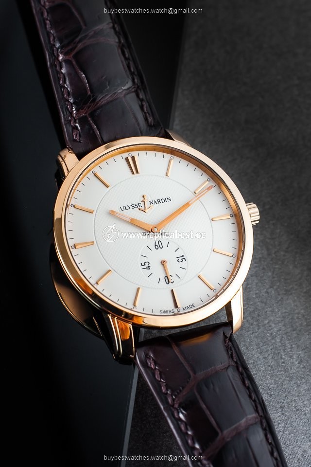 Ulysse Nardin Classico Mens watch Unisex Manual winding Rose gold 8206-158