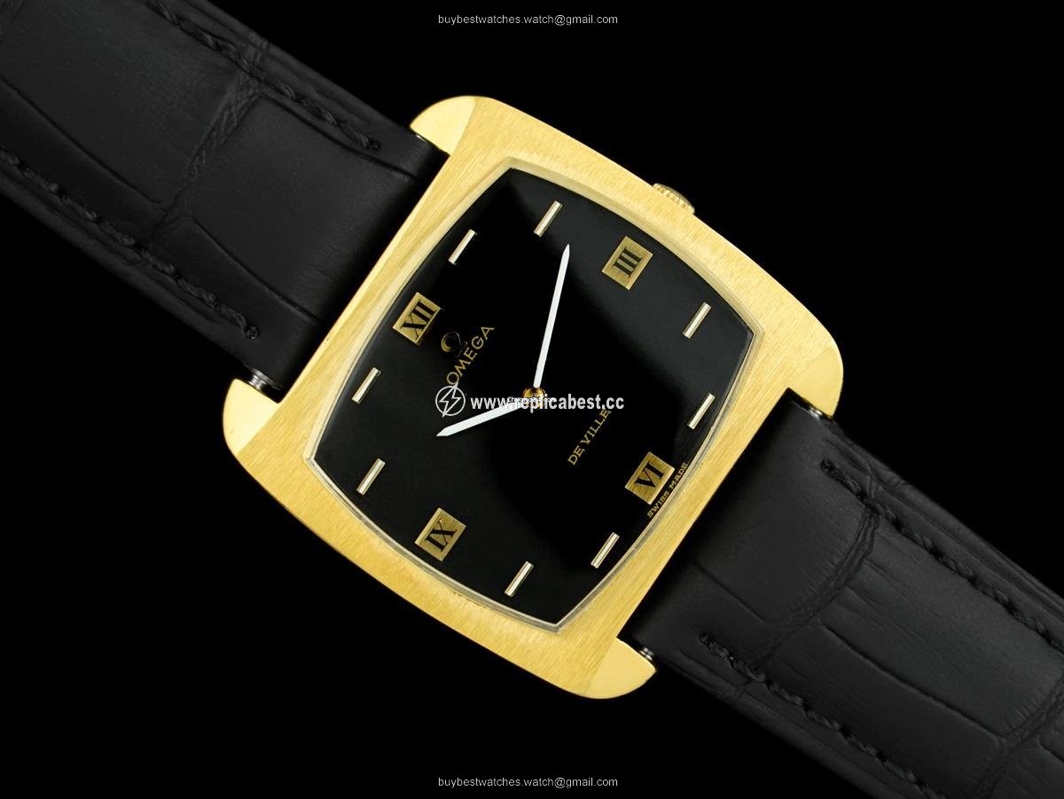 Omega De Ville Mens watch Unisex Gold Steel 8072