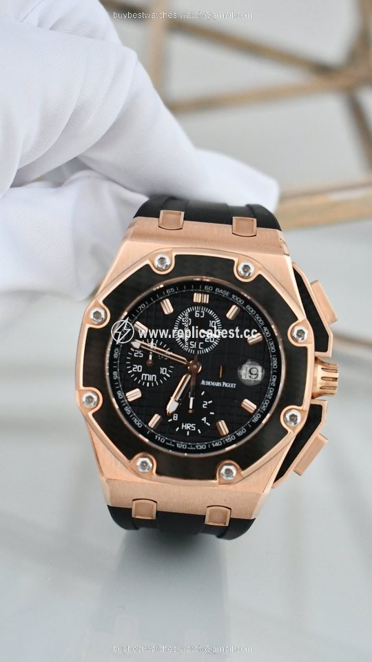 Audemars Piguet Royal Oak Offshore Chronograph Mens watch Unisex Automatic Rose gold 26030RO.OO.D021IN.01