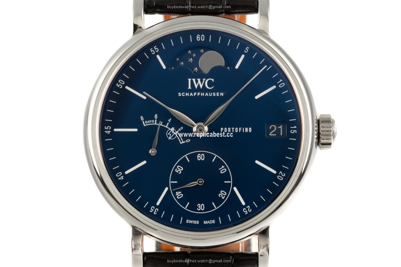 IWC Portofino Hand-Wound Mens watch Unisex Manual winding Steel IW516405