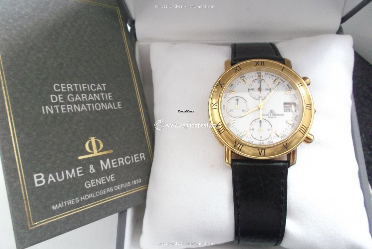 Baume & Mercier Mens watch Unisex Automatic Yellow gold 86104 1855378