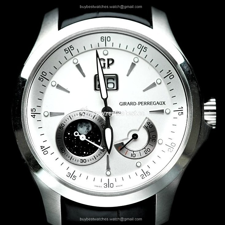 Girard Perregaux Traveller Mens watch Unisex Automatic Steel 49650-11-131-BB6A