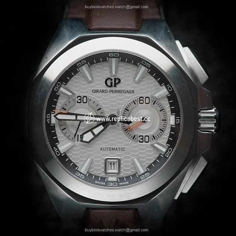 Girard Perregaux Chrono Hawk Mens watch Unisex Steel 49970-11-131-HDBA