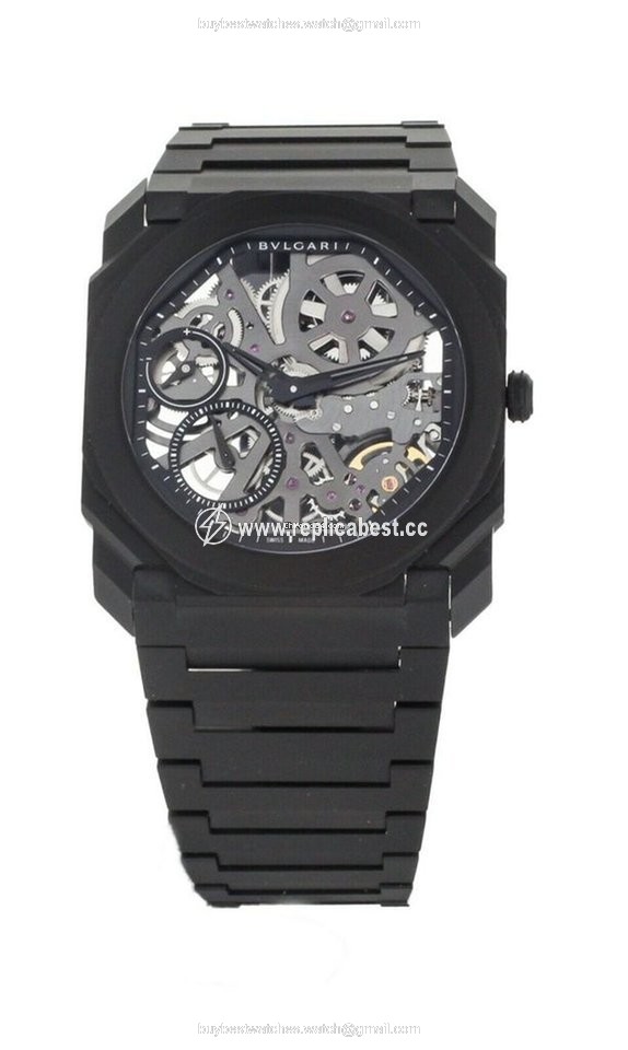 Bulgari Octo Mens watch Unisex Manual winding Ceramic 103126