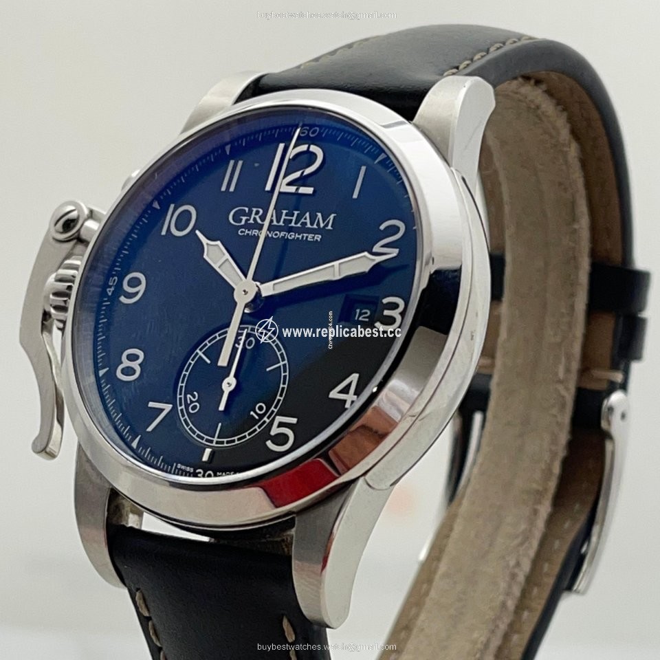 Graham Chronofighter 1695 Mens watch Unisex Automatic Steel 2CXAS.B01A.L17S