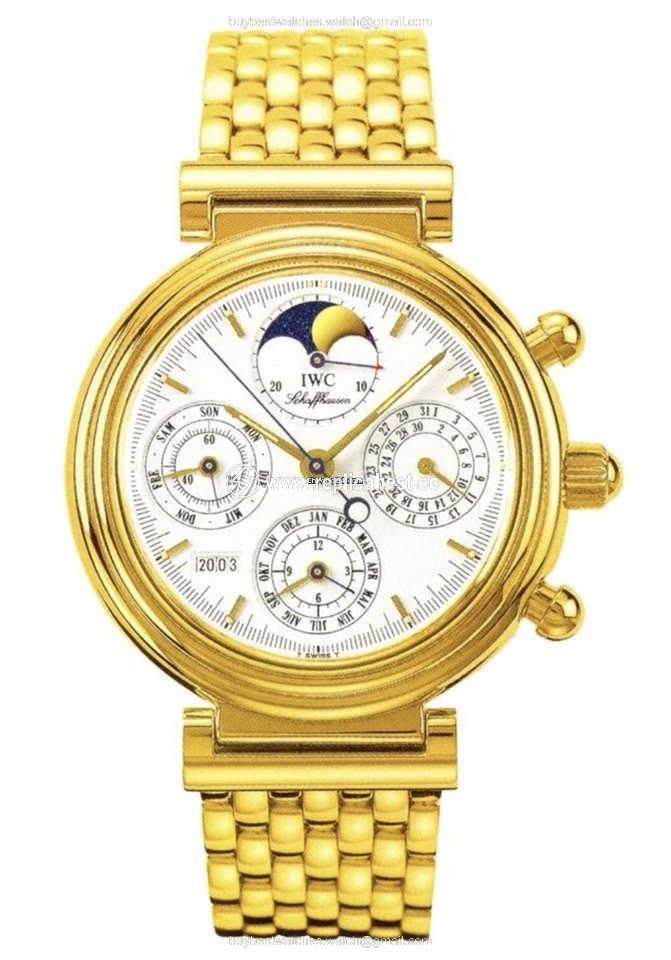 IWC Da Vinci Perpetual Calendar Mens watch Unisex Automatic Yellow gold IW9252-03