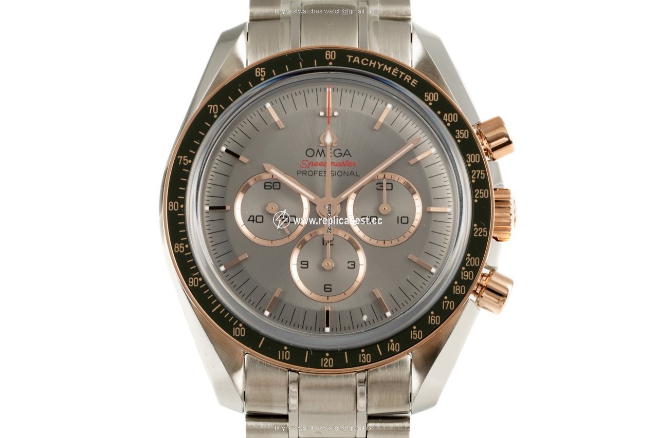 Omega Speedmaster Mens watch Unisex Manual winding Gold Steel 522.20.42.30.06.001