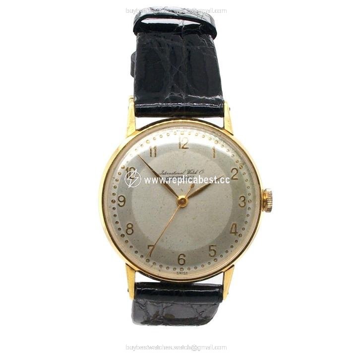 IWC Mens watch Unisex Manual winding Yellow gold 111970