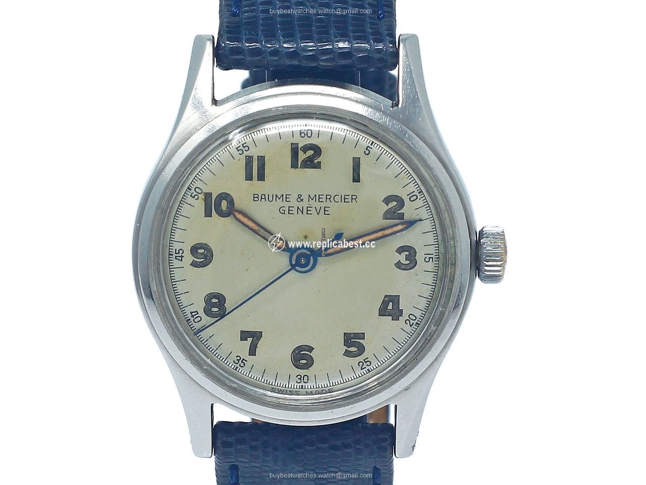 Baume & Mercier Mens watch Unisex Manual winding Steel 1011