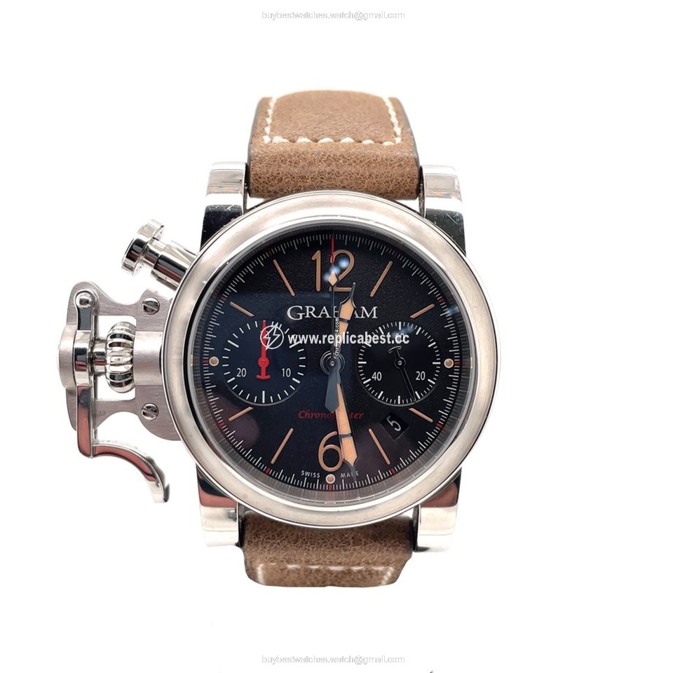 Graham Chronofighter R.A.C. Mens watch Unisex Steel 2CRBS.B10A