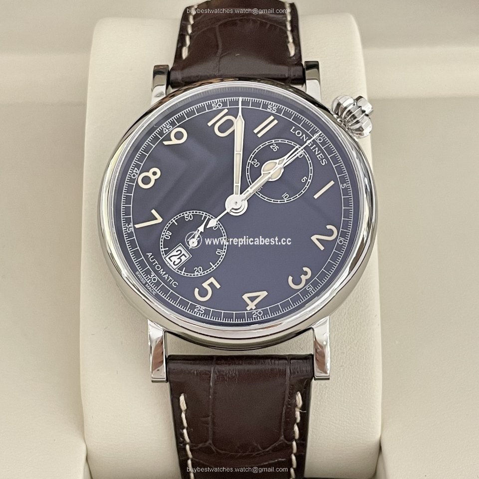 Longines Avigation Mens watch Unisex Automatic Steel L2.812.4.53.2