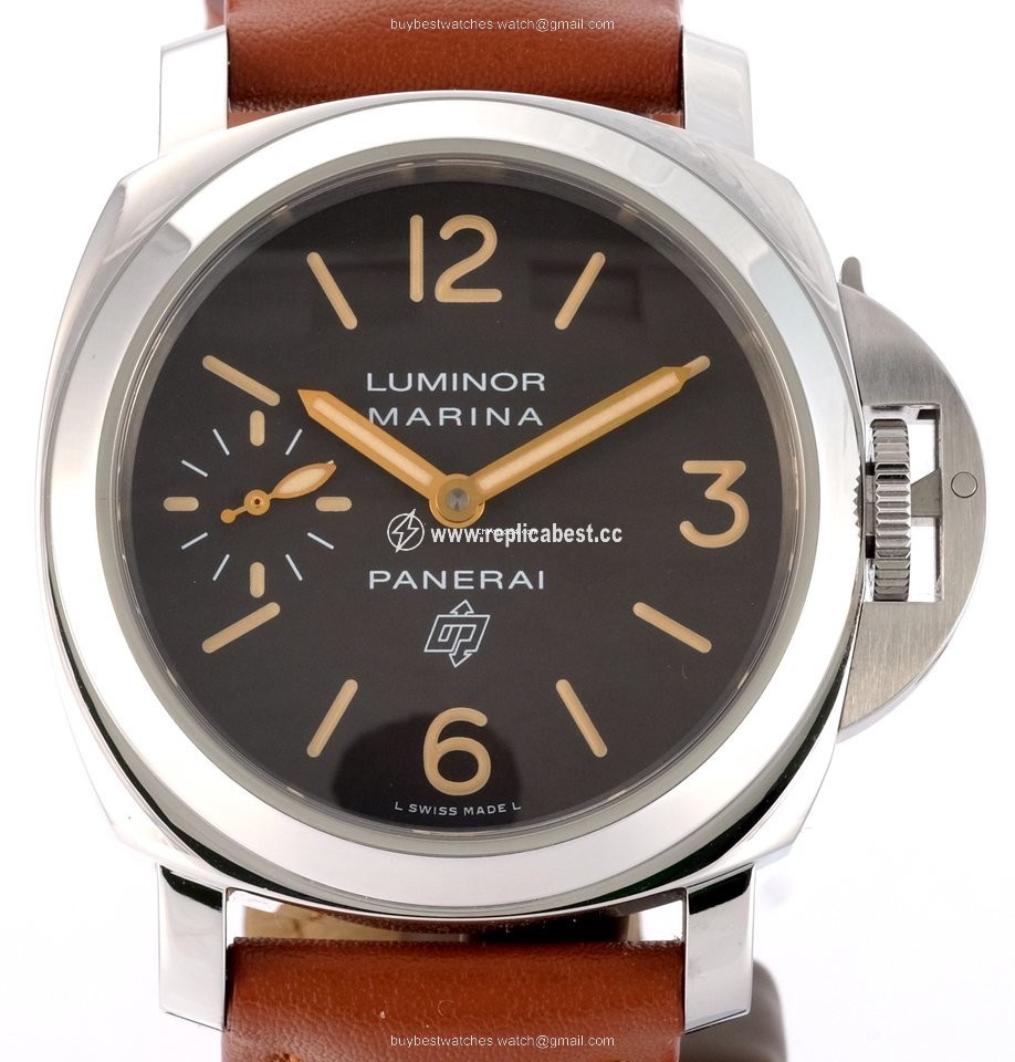 Panerai Luminor Marina Mens watch Unisex Manual winding Steel PAM 00632