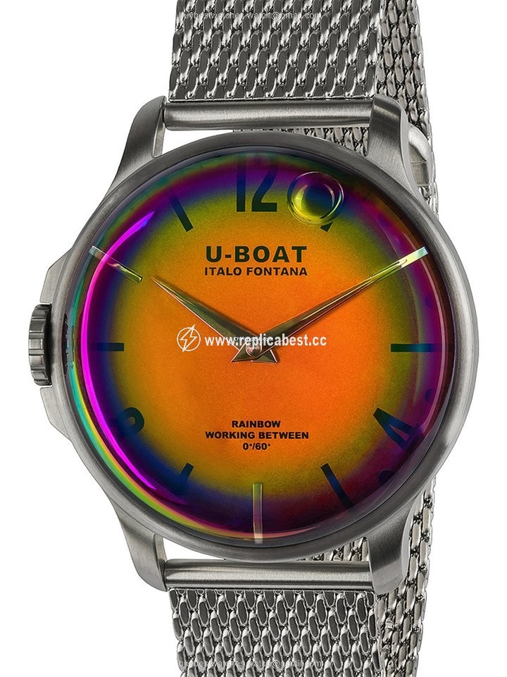 U-Boat Mens watch Unisex Quartz Steel 8469 MT