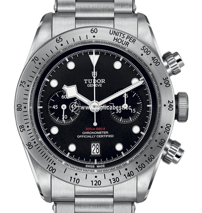 Tudor Black Bay Chrono Mens watch Unisex Automatic Steel M79350-0001