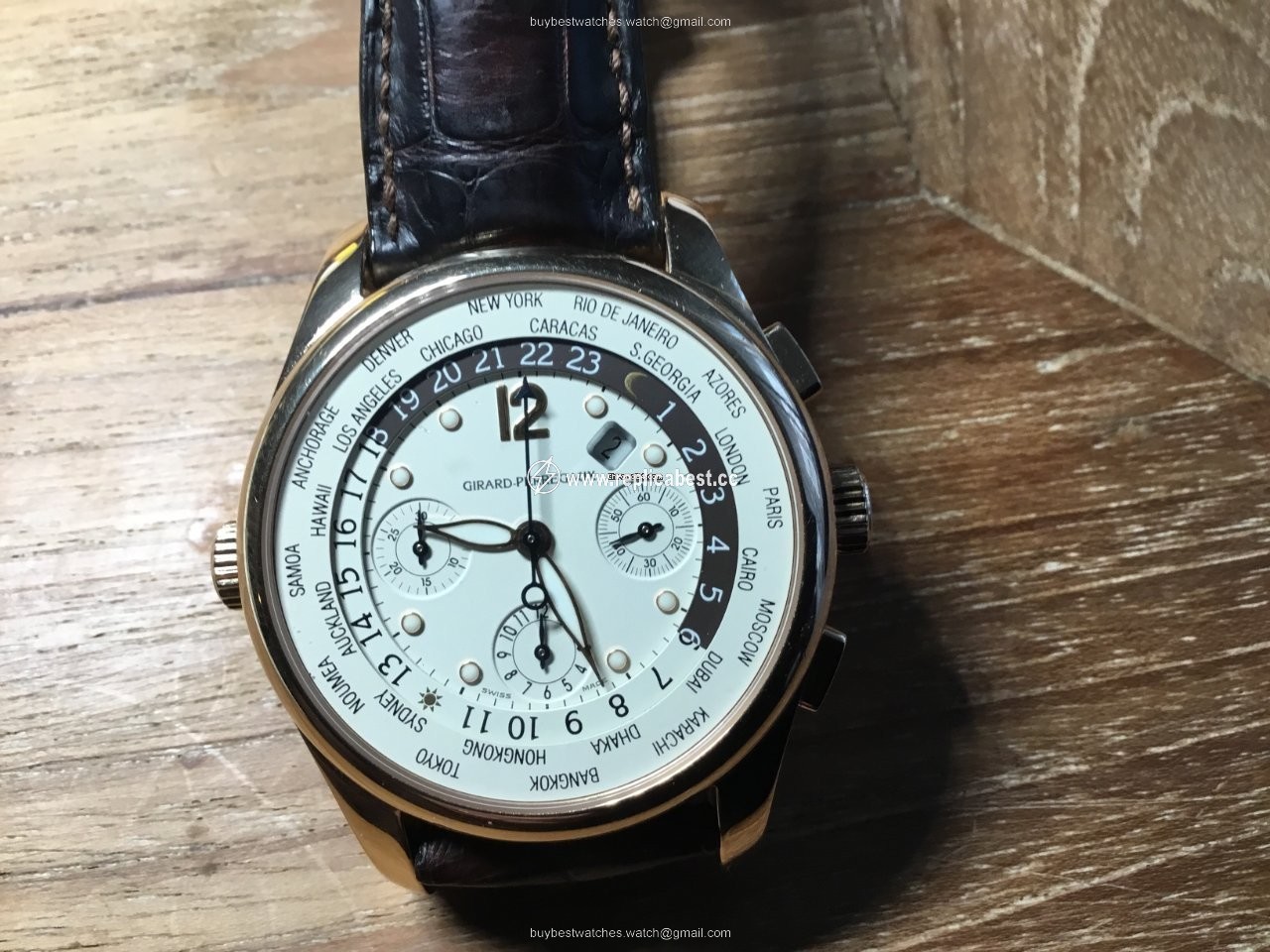 Girard Perregaux WW.TC Mens watch Unisex Automatic Rose gold 49800-0-52-1041