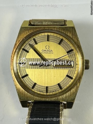Omega Mens watch Unisex Automatic Gold Steel 1660141