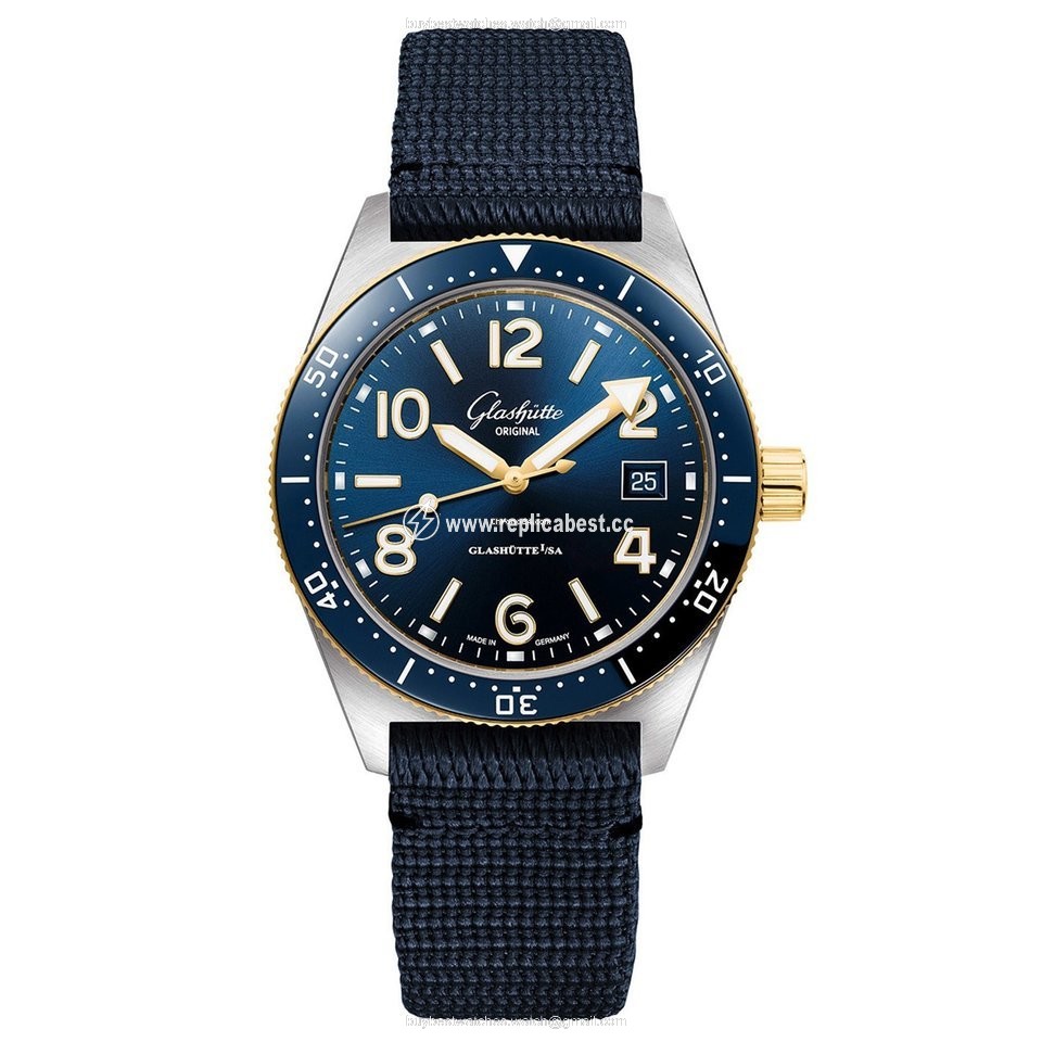 Glashutte Original Mens watch Unisex Automatic Gold Steel 1-39-11-10-90-34 or 39-11-10-90-34