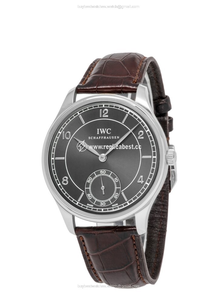 IWC Portuguese Hand-Wound Mens watch Unisex Manual winding White gold IW544504