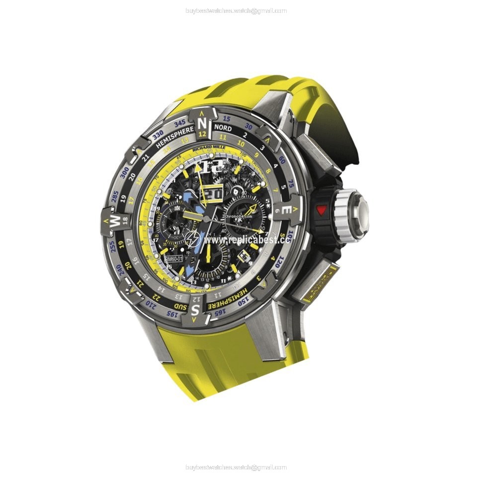 Richard Mille Mens watch Unisex Automatic Titanium rm60-01