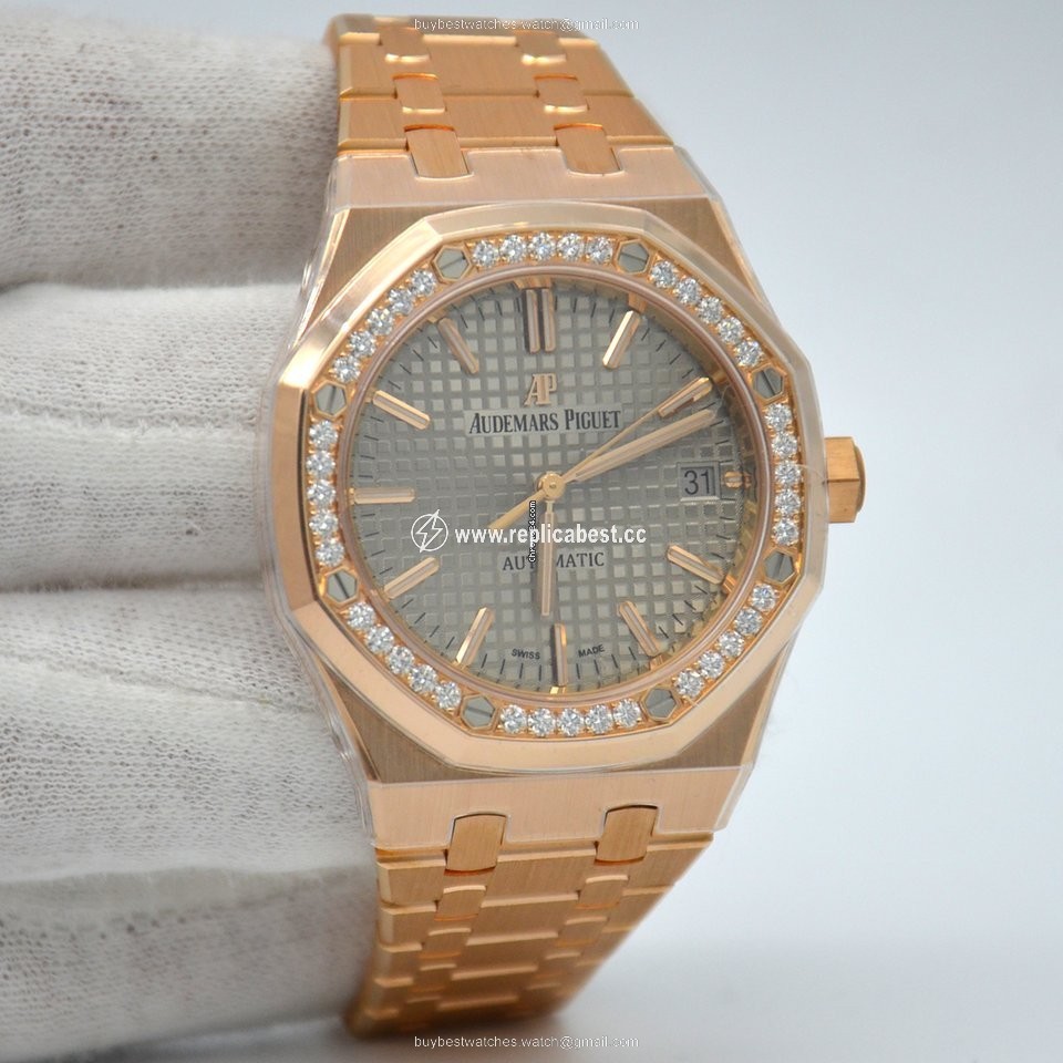 Audemars Piguet Royal Oak Lady Womens watch Automatic Rose gold 15451OR.ZZ.1256OR.02