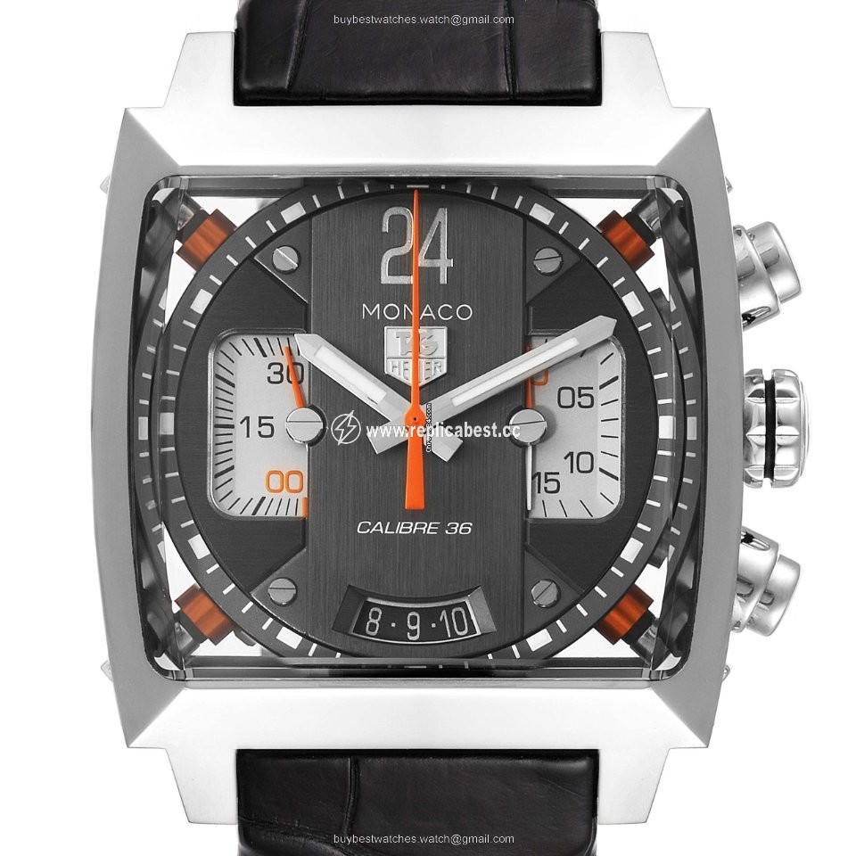 TAG Heuer Monaco Calibre 36 Mens watch Unisex Automatic Steel CAL5112.FC6298