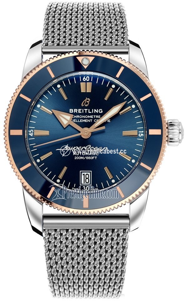 Breitling Superocean Heritage 42 Mens watch Unisex Automatic Gold Steel ub2010161c1a1