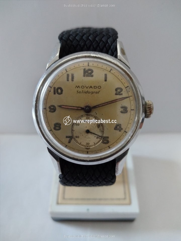 Movado Mens watch Unisex Manual winding Steel 12826