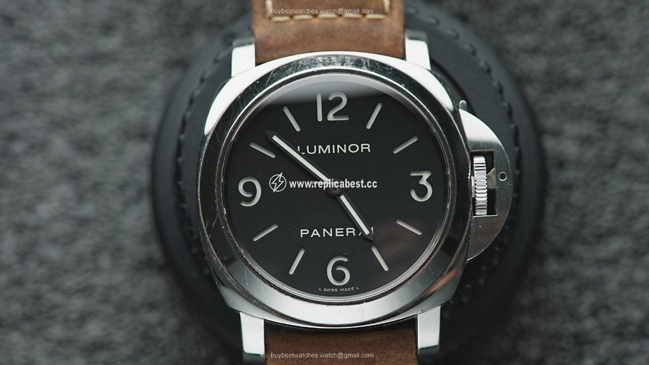 Panerai Luminor Base Mens watch Unisex Manual winding Steel PAM 00112
