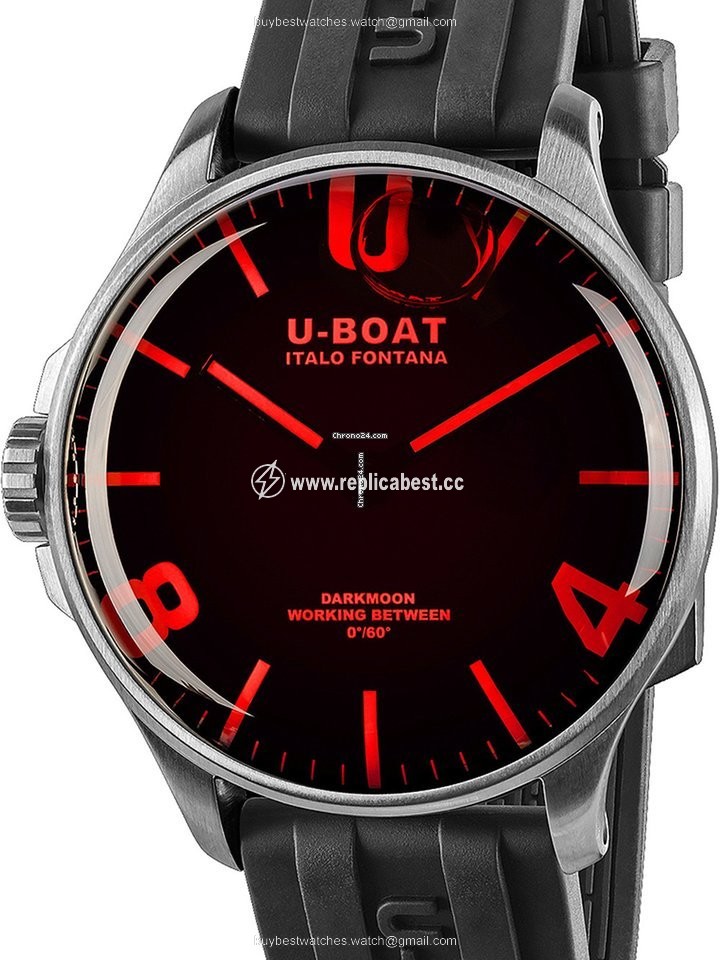U-Boat Mens watch Unisex Quartz Steel 8465 A