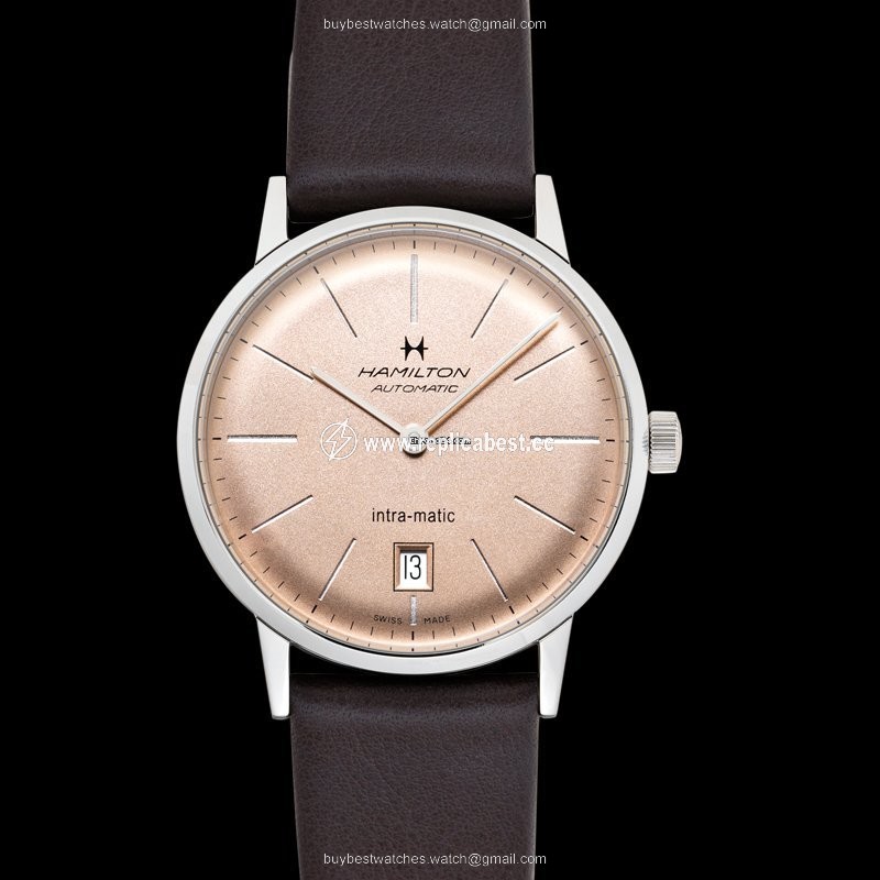 Hamilton Intra-Matic Mens watch Unisex Automatic Rose gold H38455501