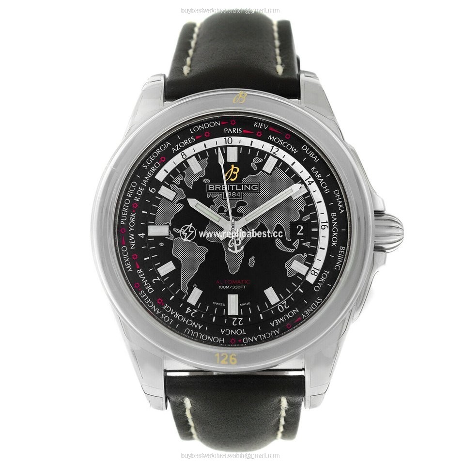 Breitling Galactic Unitime Mens watch Unisex Automatic Tungsten WB3510U4 BD94-435X