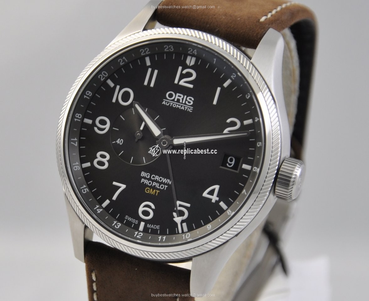 Oris Big Crown ProPilot GMT Mens watch Unisex Automatic Steel 01 748 7710 4063-07 5 22 05FC
