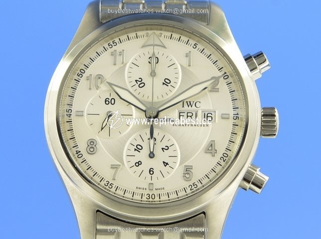 IWC Pilot Spitfire Chronograph Automatic Steel 3717