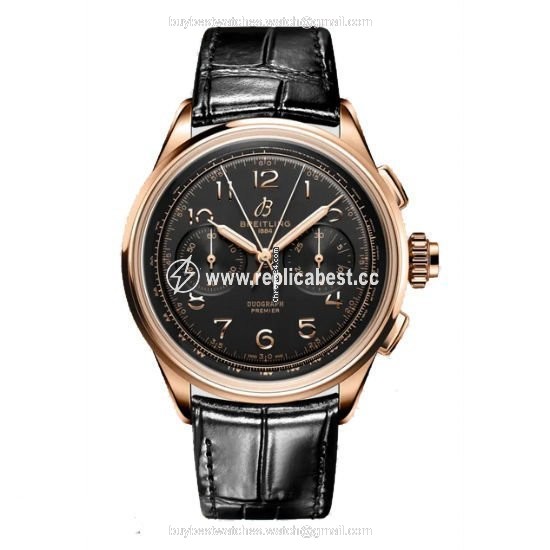 Breitling Duograph Mens watch Unisex Automatic Red gold RB1510251B1P1