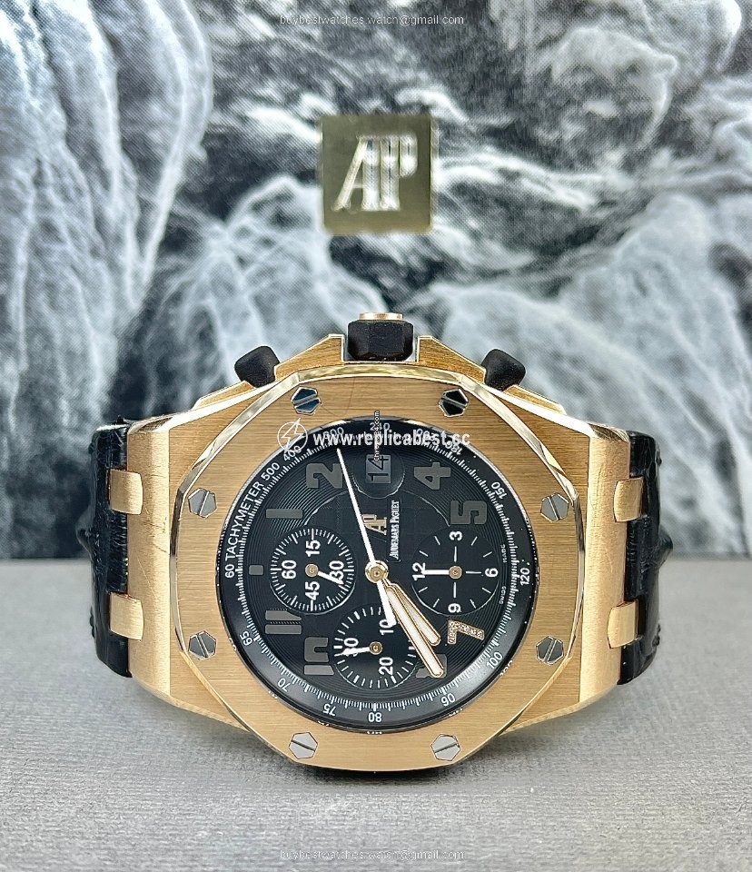 Audemars Piguet Royal Oak Offshore Mens watch Unisex Automatic Rose gold 26180OR.OO.D101CR.01