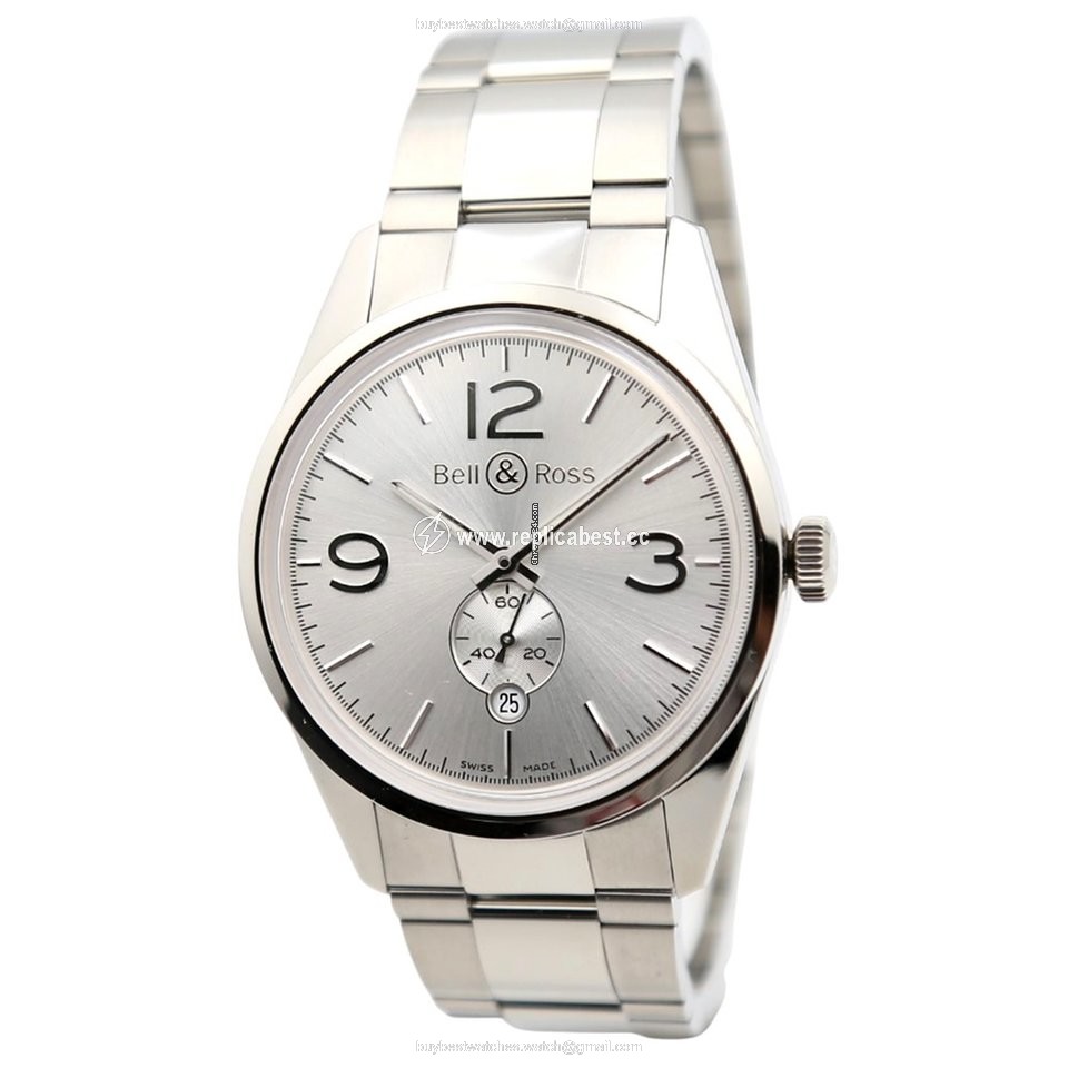 Bell & Ross Vintage Mens watch Unisex Automatic Steel BRG123-WH-ST SST