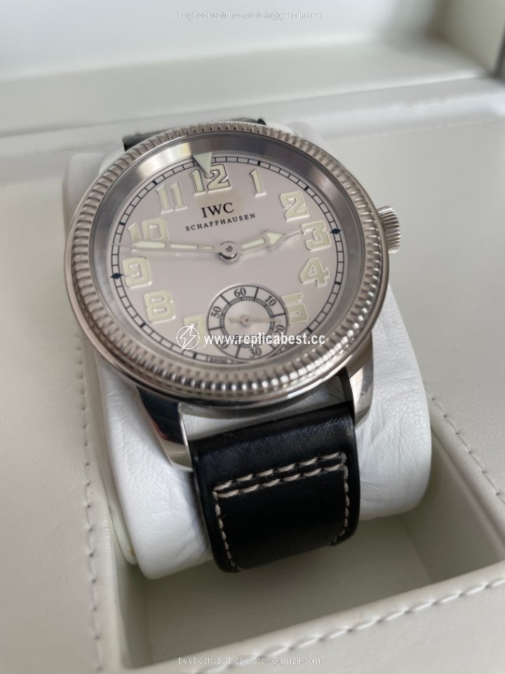 IWC Pilot Mens watch Unisex Manual winding Platinum IW325405