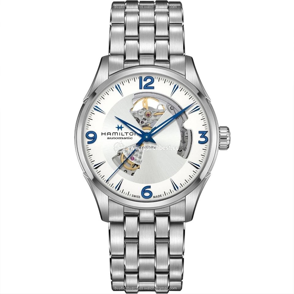 Hamilton Jazzmaster Open Heart Mens watch Unisex Automatic Steel H32705152