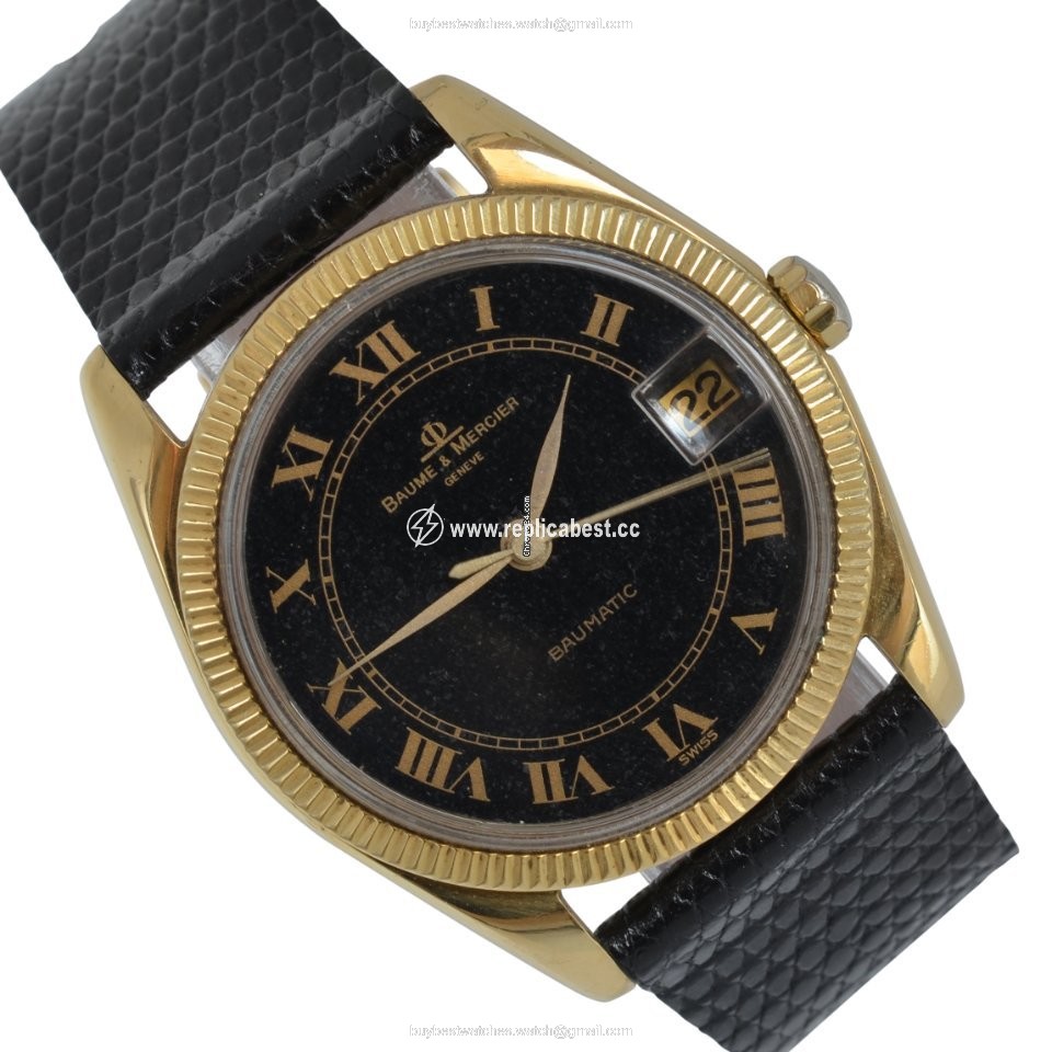 Baume & Mercier Mens watch Unisex Automatic Yellow gold 3183-2